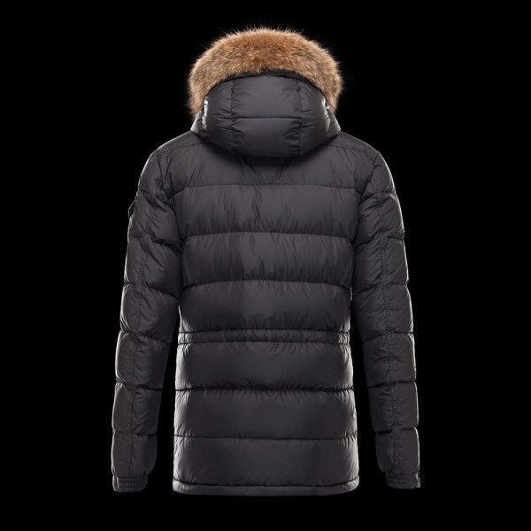Moncler Castani Lunghi semplice Fur Cap Cappotti